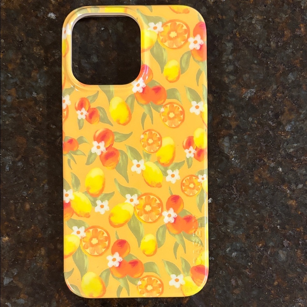 Floral Orange and Lemon Phone Case